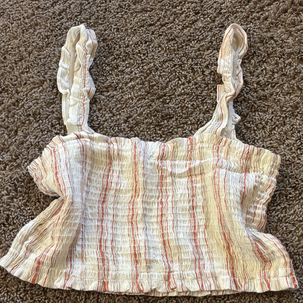 Paper Crane Multicolor Striped Tank Top
